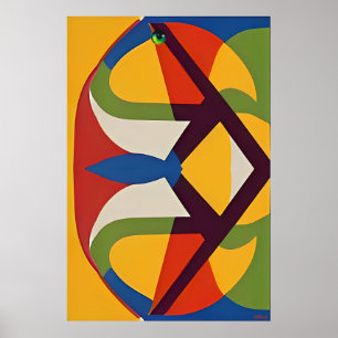 Geef ze de vogel poster