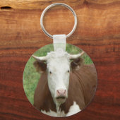 Geef ze de vogel voor Thanksgiving Sleutelhanger (Voorkant)