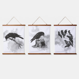 Geef ze Peanuts Crow Lovers Hangend Wandkleed