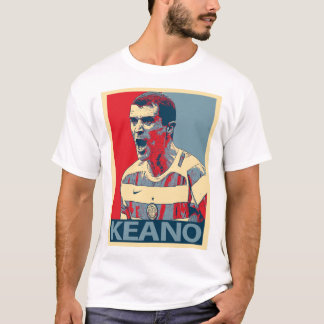 Geeft idea Roy Keane een kunstwerk van koning T Sh T-shirt