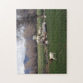 Geeft op een Logboek Legpuzzel (Verticaal)