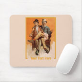GEEIETY aangepaste mousepad Muismat (Met muis)