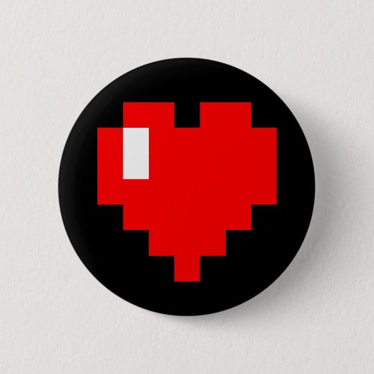 Geek <3 ronde button 5,7 cm (Voorkant)
