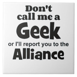 Geek Alliance bf Tegeltje