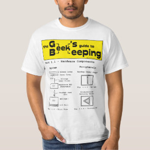 Geek bijenteelt (hardware) - Witte T-shirt