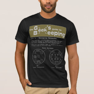 Geek bijenteelt (Netwerken) - Zwart T-shirt