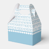 Geek bleu Chic Code binaire Ballotins (Arrière)