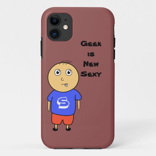 Geek Boy Case-Mate iPhone Case (Achterkant)