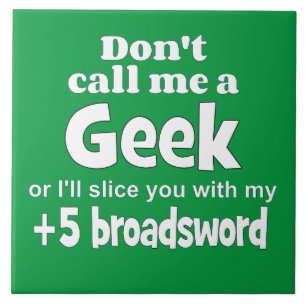 Geek breedwoord wf tegeltje