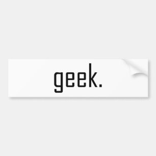 geek Bumpersticker