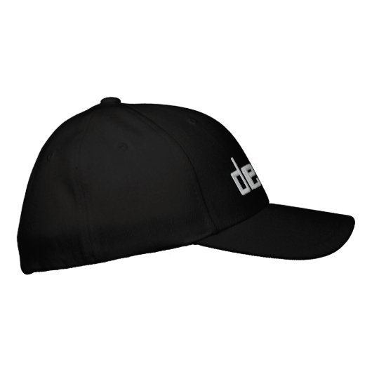 geek casquette brodé "Delete" 1337 pwn (Droite)