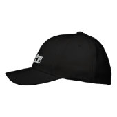 geek casquette brodé "Delete" 1337 pwn (Gauche)