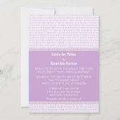 Geek Chic Code binaire Faire-part de mariage, Viol (Devant)
