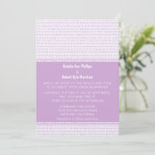 Geek Chic Code binaire Faire-part de mariage, Viol (Debout devant)