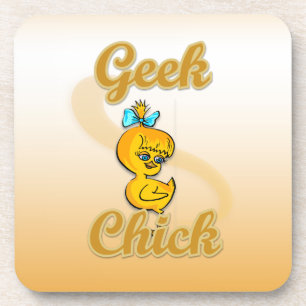 Geek Chick Bier Onderzetter