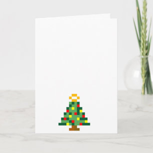 Geek Christmas Feestdagen Kaart
