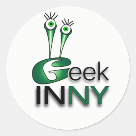 Geek Dans NY Grand Sticker (Devant)