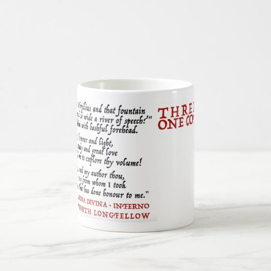 Geek Dante Longfellow - tasse de Lit (Centre)