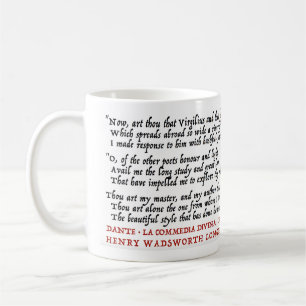 Geek Dante Longfellow - tasse de Lit
