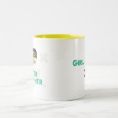 Geek de fille X : Améliorez ensemble la tasse à (Centre)