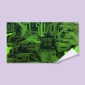 Geek de la carte de circuit électronique Nerd PCB (Serviette à main)