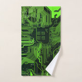 Geek de la carte de circuit électronique Nerd PCB (Serviette à main)