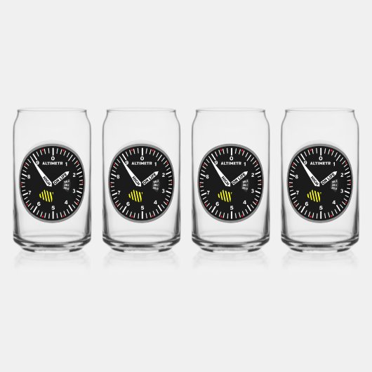 Geek de l'aviation pilote Altimeter (Recto)