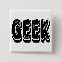 GEEK! Dork Dweeb Nerd en Egghead