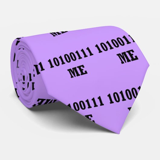 geek draag stropdas (Opgerold)