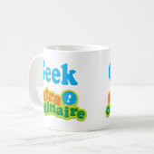 Geek extraordinaire cadeauidee koffiemok (Voorkant links)