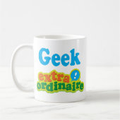 Geek extraordinaire cadeauidee koffiemok (Links)