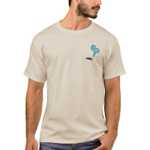 Geek filosofie Vetruvian Man Klassieke tee