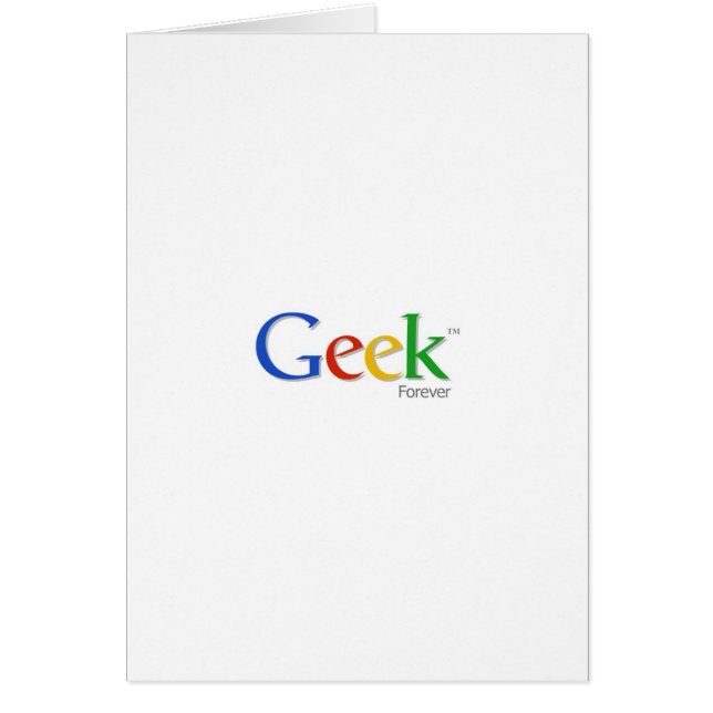 Geek Forever (Voorkant)