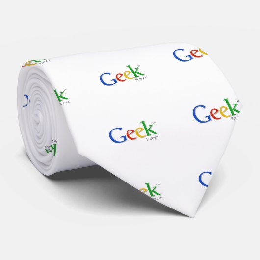 Geek Forever Stropdas (Opgerold)