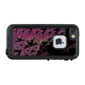 geek fractal 3D Monogramme Coque personnalisé 2 (Dos Horizontal)