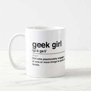 Geek Girl-definitie Koffiemok