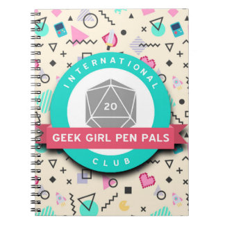 Geek Girl Pen Pals notebook Notitieboek