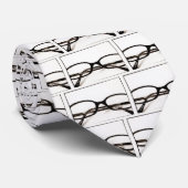Geek Glasses Stropdas (Opgerold)