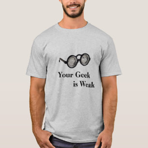 Geek Glasses, Uw           Geeki... - Gepersonalis T-shirt