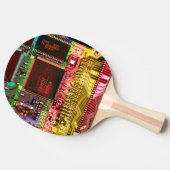 Geek & Glitch printplaat robot Naam Tafeltennisbatje (Zijkant)
