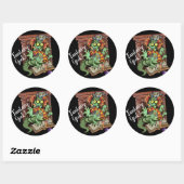 GEEK IMAGINAIRE ! Sticker dragon ventilateur (Feuille)