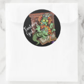 GEEK IMAGINAIRE ! Sticker dragon ventilateur (Sac)