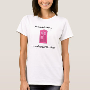 Geek Love Doctor stakt opnieuw aan T-shirt