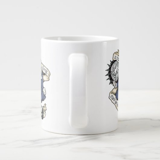 Geek Love Oly Binewski "Un vrai monstre" Jumbo Mug (Dos)