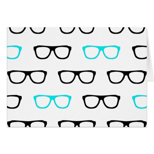 geek lunettes bleu geek (Devant horizontal)