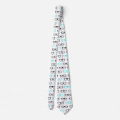 geek lunettes bleu geek masculin cravate (Dos)