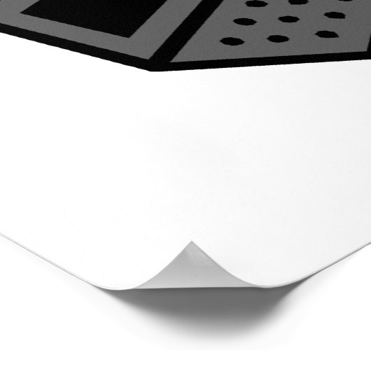 geek meisje poster (Hoek)