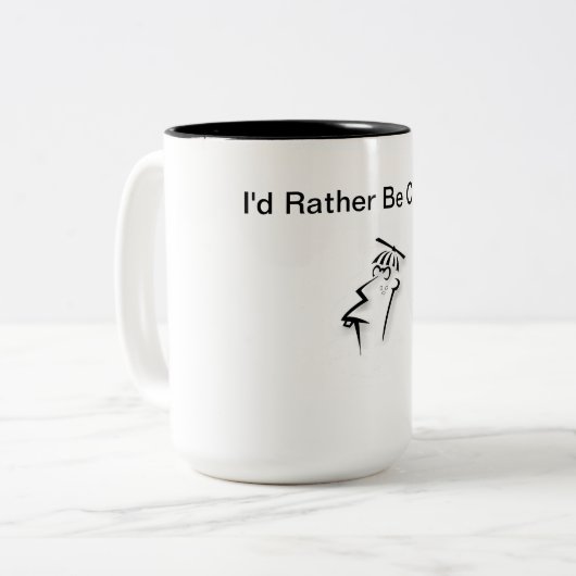 Geek Mug - Je Préférerais Coder (Devant gauche)