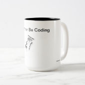 Geek Mug - Je Préférerais Coder (Devant droit)