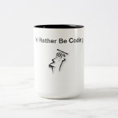 Geek Mug - Je Préférerais Coder (Centre)